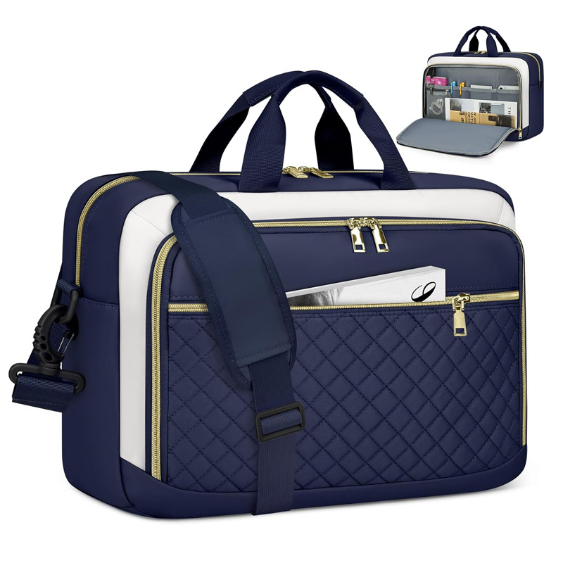 Férfi számítógépes csúcskategóriás Messenger táska 15-16"-os laptop táska, nagy értékű, nagy kapacitású, ütésálló, elegáns táska