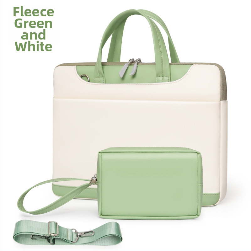 Notebook válltáska, fejlett hordozható aktatáska, női, 13-15,6 hüvelykes táblagép táska