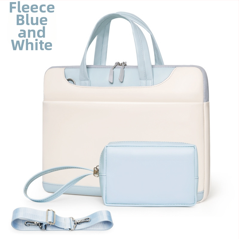 Notebook válltáska, fejlett hordozható aktatáska, női, 13-15,6 hüvelykes táblagép táska