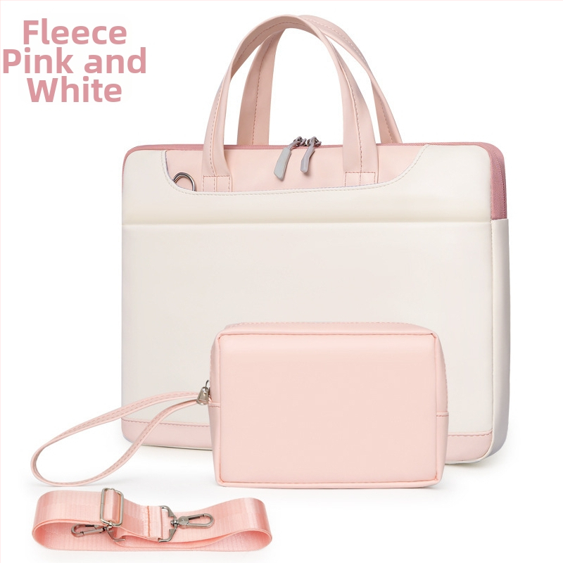 Notebook válltáska, fejlett hordozható aktatáska, női, 13-15,6 hüvelykes táblagép táska