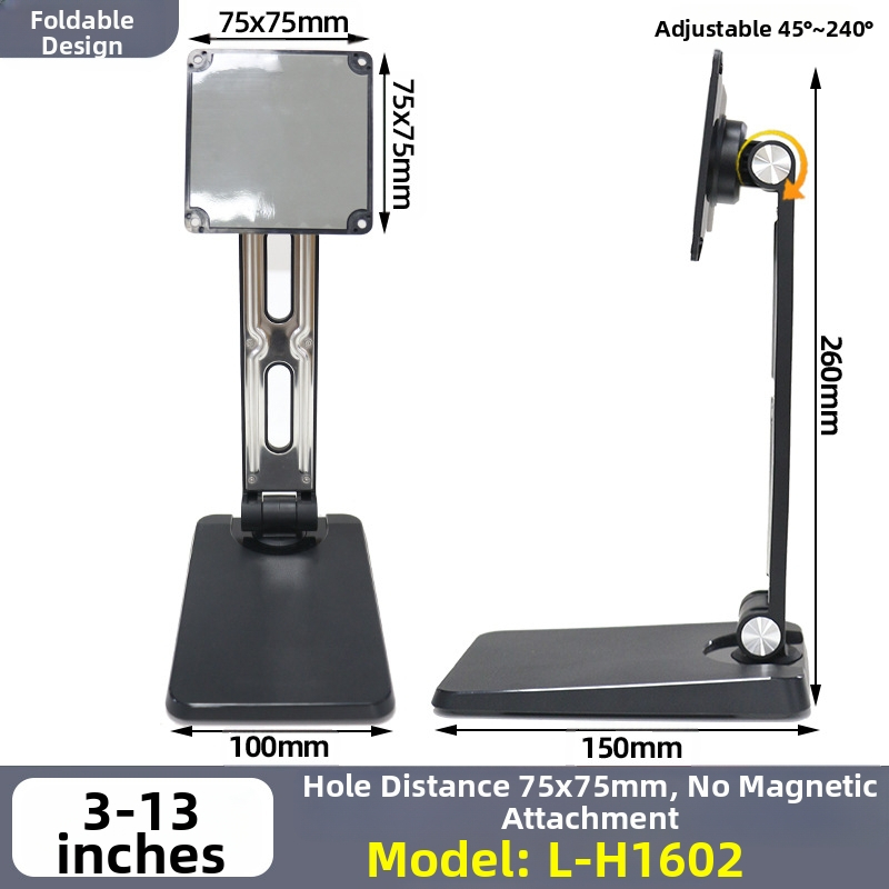 Pööratav reguleeritav arvutimonitori alus 8–27-tolline tugiraam reguleeritav ja pöörlev