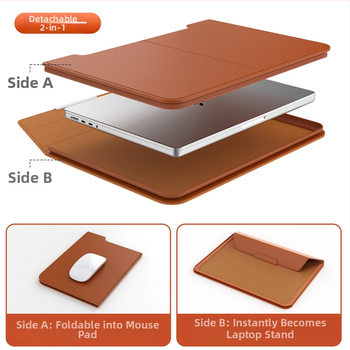 Daugiafunkcis vidinis nešiojamojo kompiuterio krepšys 14 colių su stovo apsauginiu dangteliu 15,3 m²/3 užtrauktuku, kompiuterio laikymo krepšys, sandėlyje