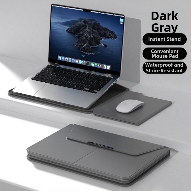 Daugiafunkcis vidinis nešiojamojo kompiuterio krepšys 14 colių su stovo apsauginiu dangteliu 15,3 m²/3 užtrauktuku, kompiuterio laikymo krepšys, sandėlyje