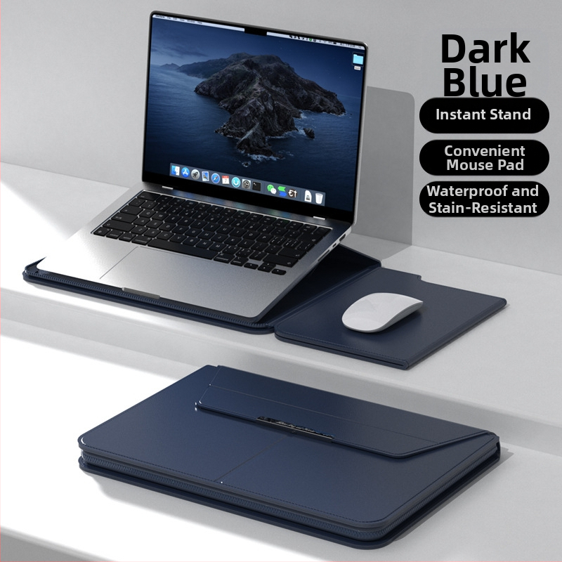 Daugiafunkcis vidinis nešiojamojo kompiuterio krepšys 14 colių su stovo apsauginiu dangteliu 15,3 m²/3 užtrauktuku, kompiuterio laikymo krepšys, sandėlyje