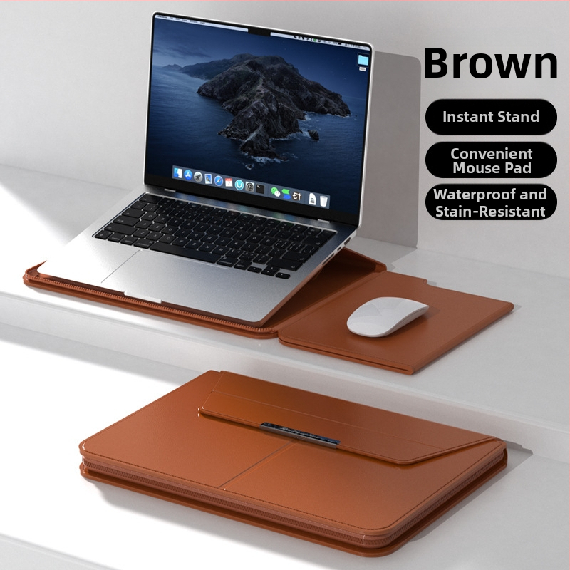 Daugiafunkcis vidinis nešiojamojo kompiuterio krepšys 14 colių su stovo apsauginiu dangteliu 15,3 m²/3 užtrauktuku, kompiuterio laikymo krepšys, sandėlyje