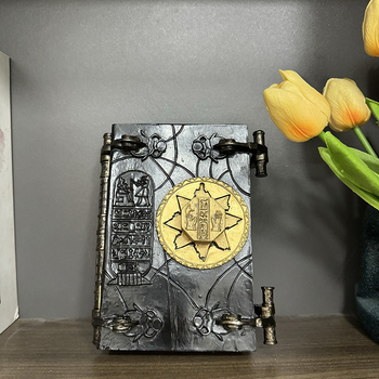 Διασυνοριακό νέο βιβλίο θανάτου μούμιας βιβλίο των νεκρών μαγικό βιβλίο ρητίνης διακόσμηση σπιτιού