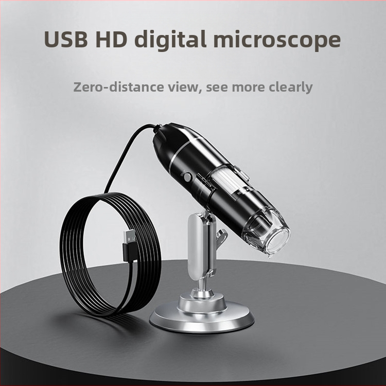 Фабричен едро HD 1600 пъти USB три-в-едно цифров микроскоп HD електронен микроскоп