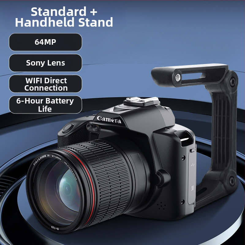 HD első és hátlapi dupla kamera, belépő szintű, retró, mikro, egypontos digitális kamera, diákoknak, utazóknak