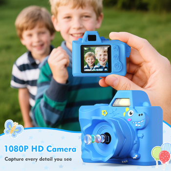 Vaikų fotoaparatas Mini nauja vienaragio forma gali fotografuoti ir filmuoti, įskaitant 64 g atviruką gimtadienio vaikų dienos dovanai