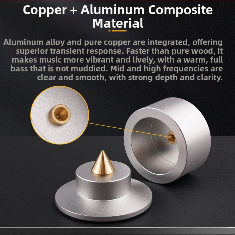 Kõlari põrutuskindel jalaküünte võimendi kettaseade amortisaator CD-seade raamaturiiuli kasti jalapadi põrandaaudio subwooferi põrutuskindel padi