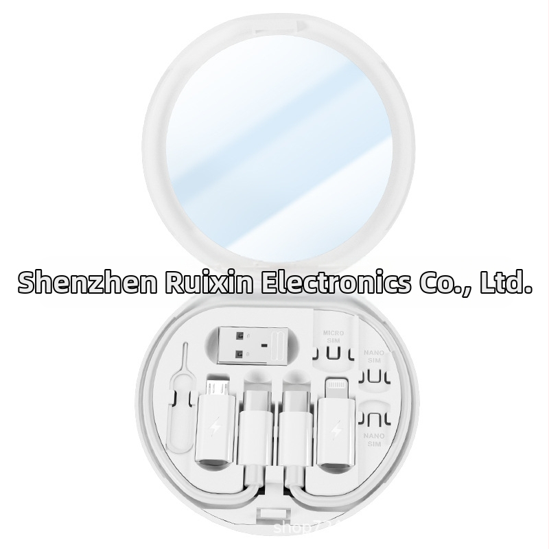 Nešiojama daugiafunkcinė duomenų saugojimo dėžutė, 60 W, ištraukiamas adapteris „nuo vieno iki trijų“, greito įkrovimo laidas