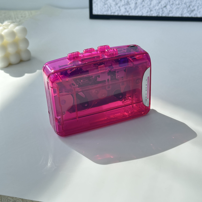 Bayin box piiriülene uus kassettmängija walkman kõrvaklappidega kaasaskantav raadio kassettmängija inglise kuulamine taasesitus