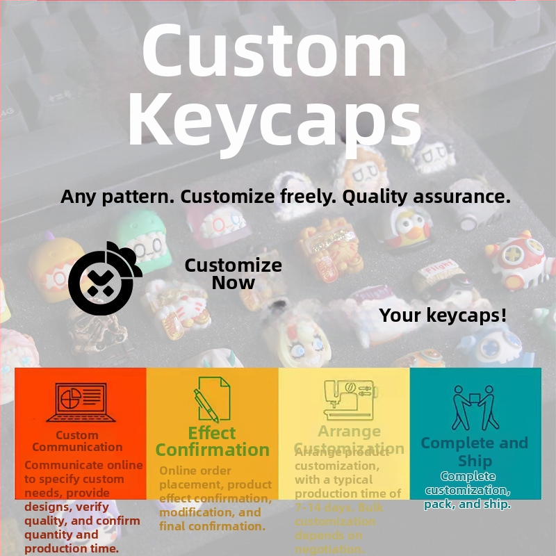 Doomed Fulilian Keycap seeria teemaline isikupärastatud vaigust kahemõõtmeline mehaaniline klaviatuur ühe klahviga Esc