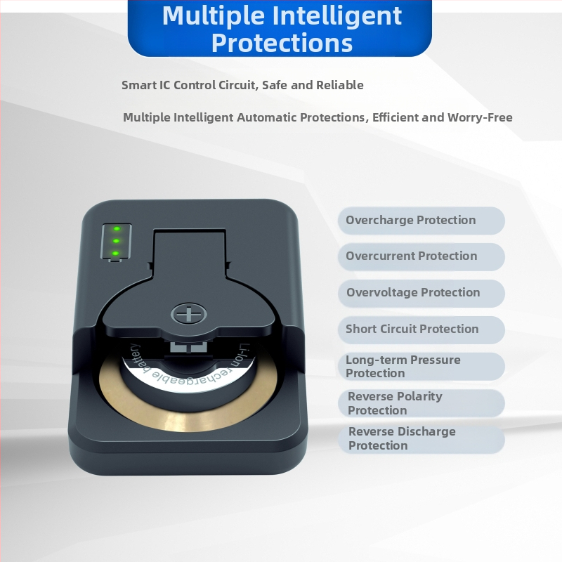 Ново зарядно устройство за батерии тип „копче“ Универсално LIR2032 1632 2450 4.2V за трансгранично ползване