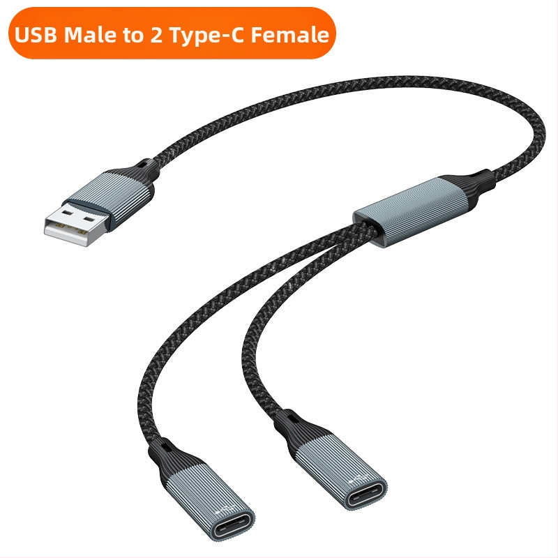 Star Rail USB Revolution egy-három anya C típusú töltőkábel átviteli elosztó adapter OTG számítógép bővítő dokkoló