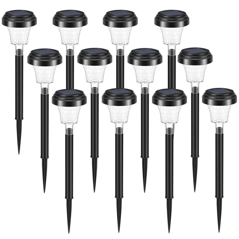 Új, határokon átnyúló kültéri napelemes gyeplámpa kerti lámpa RGB kerti kerti gyeplámpa fa állólámpa betétlámpa