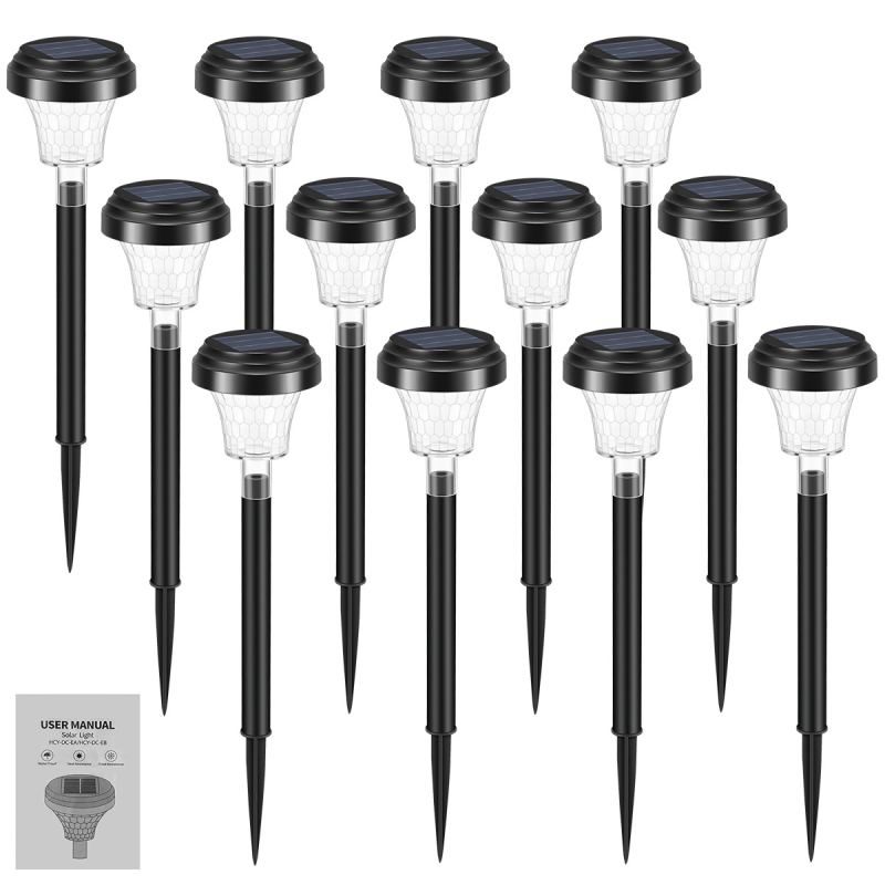 Új, határokon átnyúló kültéri napelemes gyeplámpa kerti lámpa RGB kerti kerti gyeplámpa fa állólámpa betétlámpa