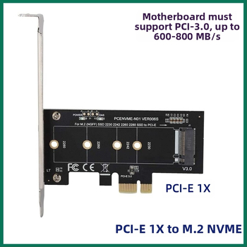 Κάρτα προσαρμογέα M.2 Nvme Ssd Ngff σε Pcie X4 m Key-B Διπλή διεπαφή που υποστηρίζει στερεά κατάσταση 20110
