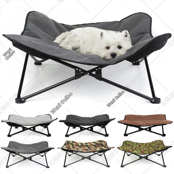 ✞ Αδιάβροχο, ανθεκτικό στη φθορά, εύκολο στη μεταφορά κρεβάτι κάμπινγκ για κατοικίδια, κρεβάτι σκύλου σε σχήμα λουλουδιού, υπερυψωμένο κρεβάτι από ατσάλινο σωλήνα, κρεβάτι σκύλου Teddy Golden Retriever, κρεβάτι γάτας