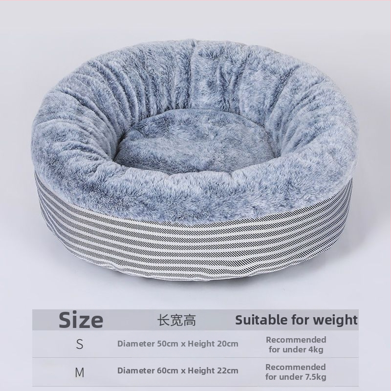 Téli meleg macskafészek félig zárt macskafészek ház macskaágy mély alvás fészek kutyaház univerzális minden évszakra