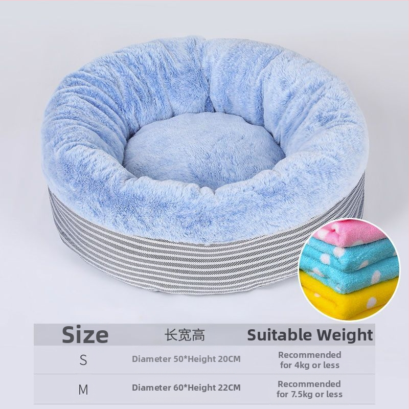 Téli meleg macskafészek félig zárt macskafészek ház macskaágy mély alvás fészek kutyaház univerzális minden évszakra