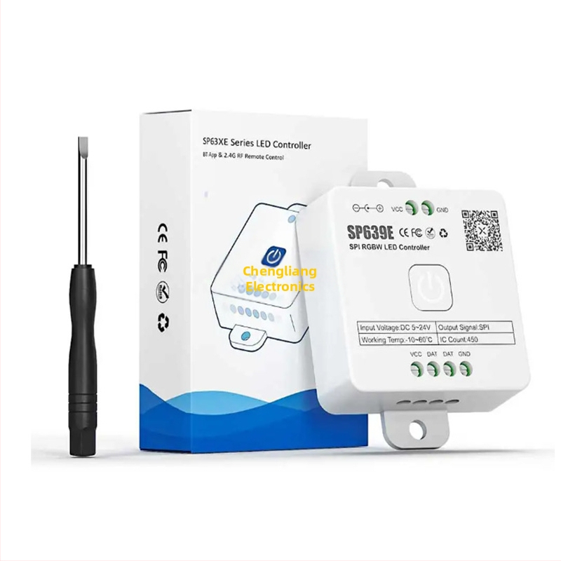SP638E триканално RGB магическо цветно LED управление, Bluetooth музикален контролер