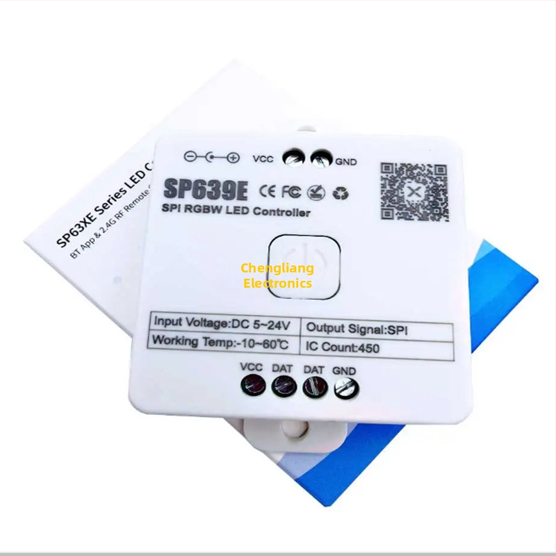 SP638E триканално RGB магическо цветно LED управление, Bluetooth музикален контролер