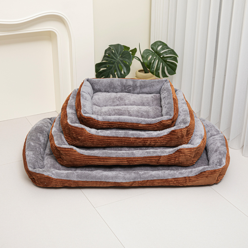 Prilagođena prostirka za spavanje mačaka i pasa preko granice, kvadratna prijenosna jastuk za sjedalo za kućne ljubimce u automobilu, univerzalna za sva godišnja doba, periva kućica za pse i mačke