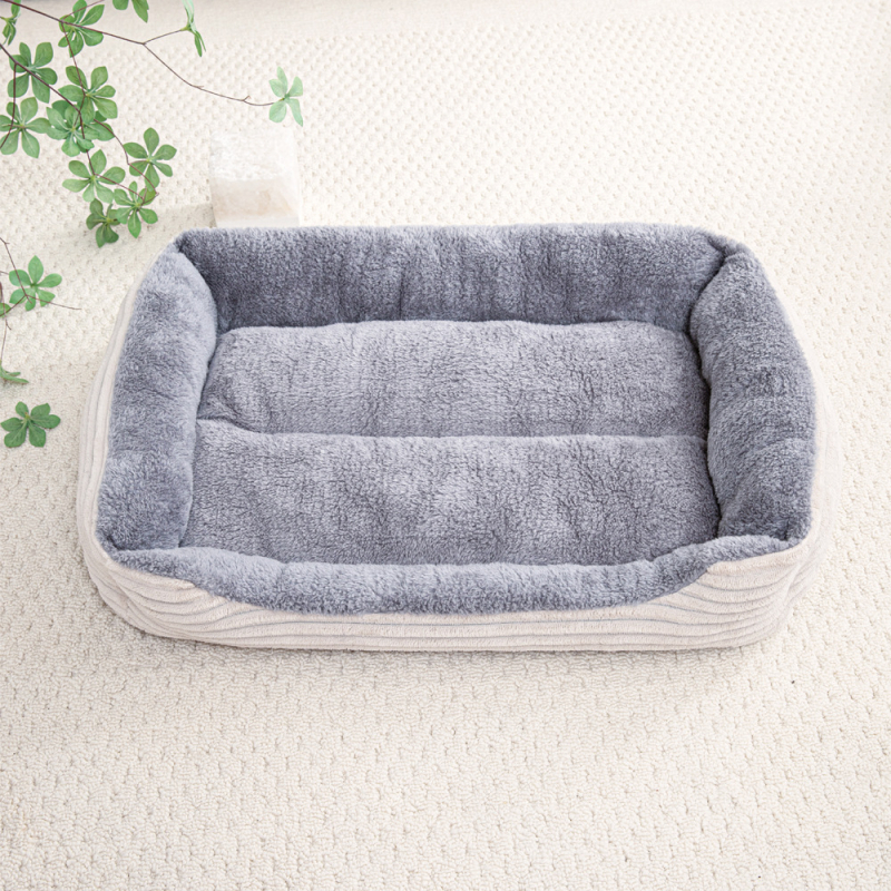 Prilagođena prostirka za spavanje mačaka i pasa preko granice, kvadratna prijenosna jastuk za sjedalo za kućne ljubimce u automobilu, univerzalna za sva godišnja doba, periva kućica za pse i mačke