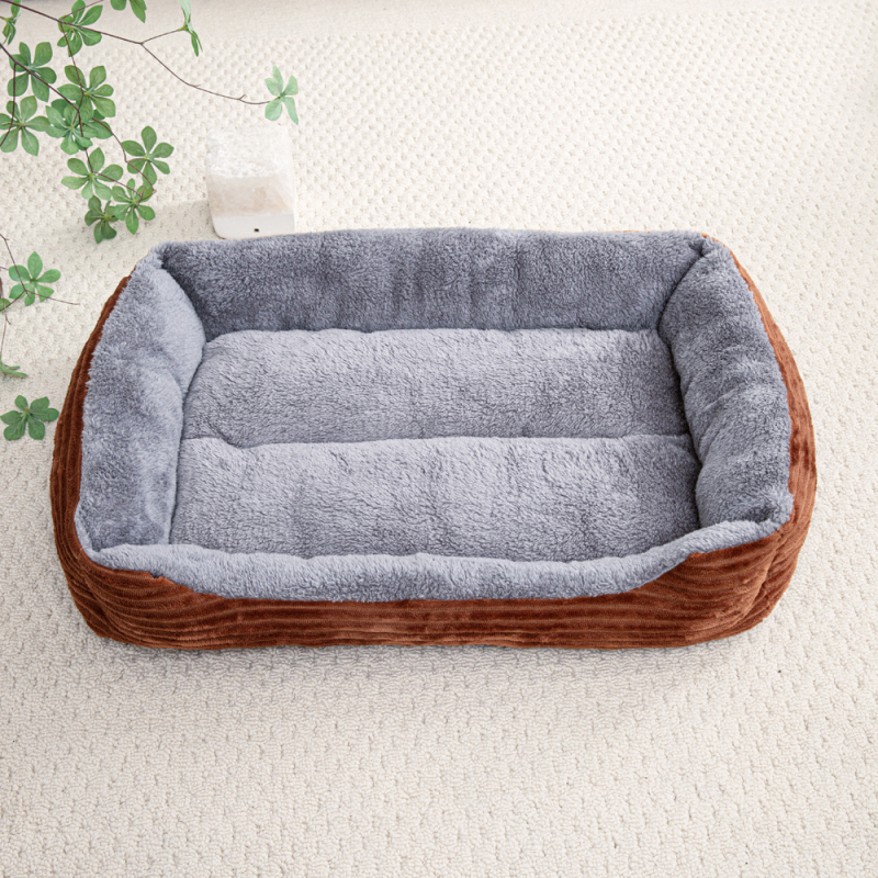 Prilagođena prostirka za spavanje mačaka i pasa preko granice, kvadratna prijenosna jastuk za sjedalo za kućne ljubimce u automobilu, univerzalna za sva godišnja doba, periva kućica za pse i mačke