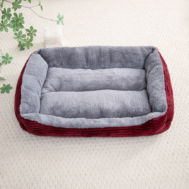 Prilagođena prostirka za spavanje mačaka i pasa preko granice, kvadratna prijenosna jastuk za sjedalo za kućne ljubimce u automobilu, univerzalna za sva godišnja doba, periva kućica za pse i mačke