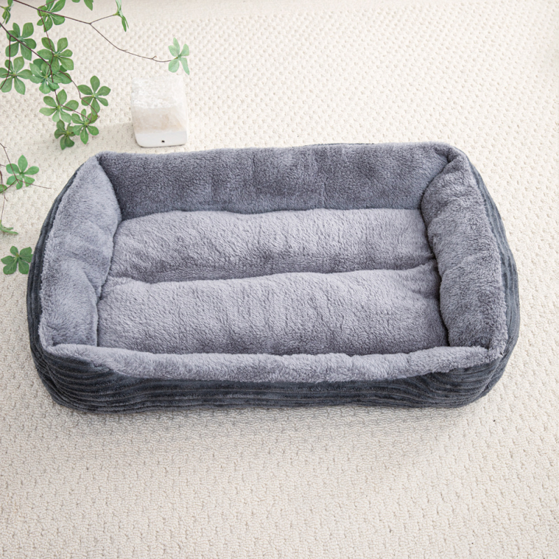 Prilagođena prostirka za spavanje mačaka i pasa preko granice, kvadratna prijenosna jastuk za sjedalo za kućne ljubimce u automobilu, univerzalna za sva godišnja doba, periva kućica za pse i mačke