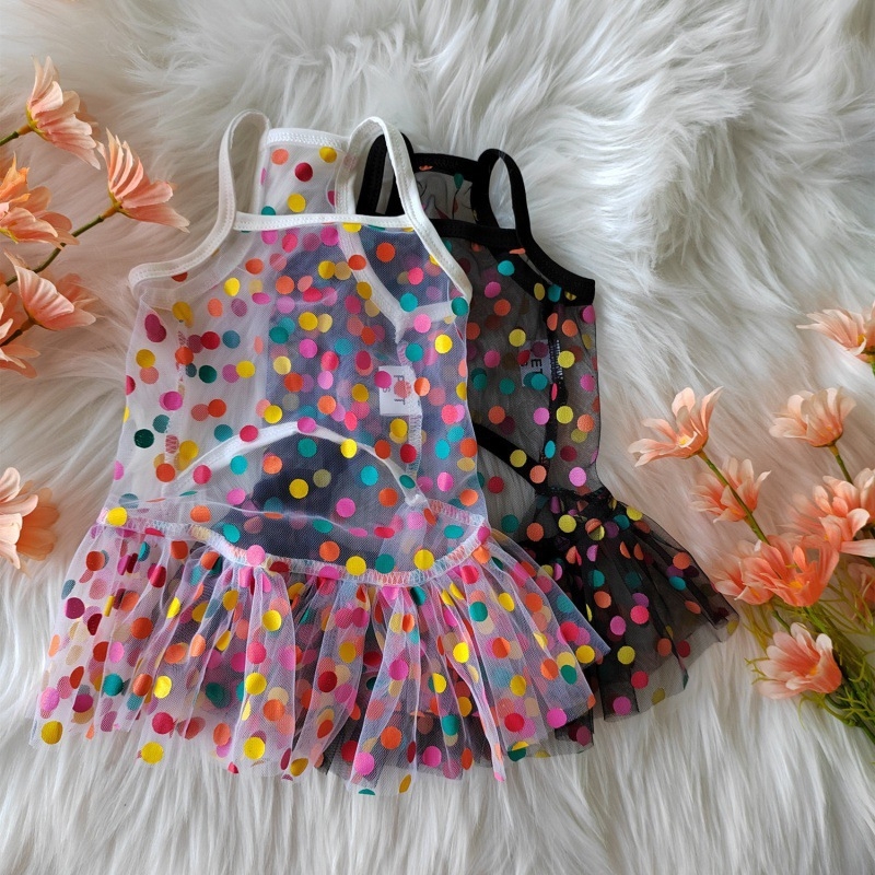 Kutyaruhák Nyári Páros Kölyökkutya Tavaszi és Nyári Vékony Teddy Pomerániai Macska Kis Méretű Kutyák Kisállat Harisnyatartó Szoknya