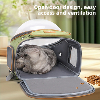 Kassikott Lihtne väljamineku seljakott Kosmosekapsel Suurtele koertele mõeldud lemmikloomade seljakott Kassipuurist seljakott Läbipaistev kassikott