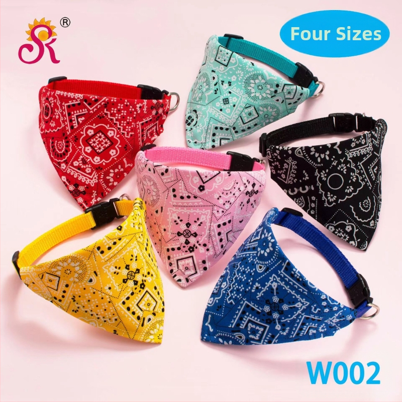 Кърпа за слюнка за домашни любимци, куче, голямо куче, голдън ретривър, сладка котка, триъгълна кърпа, средно голямо куче, регулируем джоб за слюнка