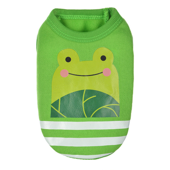 Άνοιξη και Καλοκαίρι Νέα Ρούχα για Κατοικίδια Γιλέκο Άνετα Ρούχα για Σκύλους Χαριτωμένα Γατάκια Κινούμενα Σχέδια Χαριτωμένα Ρούχα για Σκύλους