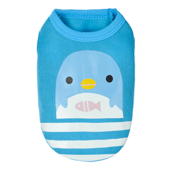 Άνοιξη και Καλοκαίρι Νέα Ρούχα για Κατοικίδια Γιλέκο Άνετα Ρούχα για Σκύλους Χαριτωμένα Γατάκια Κινούμενα Σχέδια Χαριτωμένα Ρούχα για Σκύλους