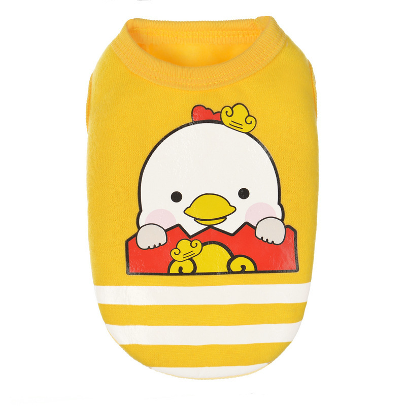 Kevad- ja suveuued lemmikloomariided Loomavestid Mugavad koerariided Armas kass Koomiksilaadsed armsad lemmikloomariided