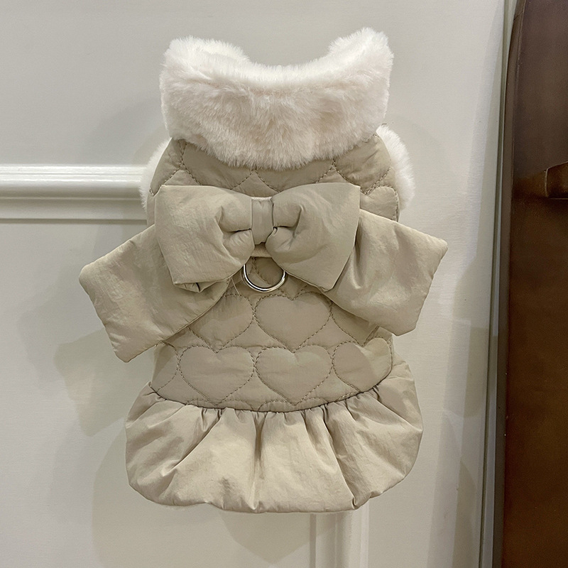 Bichoni koerarihma rakmed, teddy poolrihmaga, õues kasutatav vibuga kolmesuunaline vest, lemmikloomale