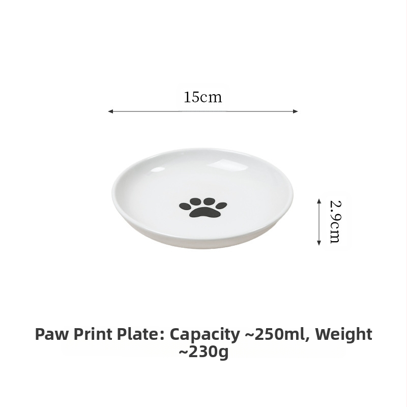 Loominguline kassiküünisest kalaluu lemmikloomakauss kausiriiuliga majapidamise kassikauss koerakauss keraamiline joogikauss kassi- ja koeratoiduriistad kronsteiniga