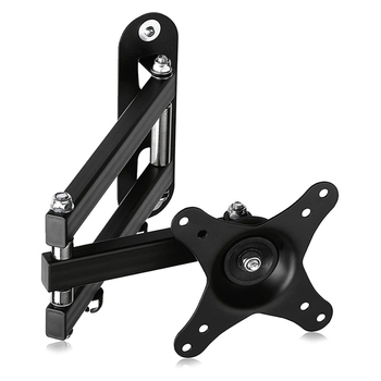 Suport monitor telescopic rotativ, montat pe perete, comutare ecran orizontală și verticală, universal, 17, 24, 27, 32 inch, montat pe perete