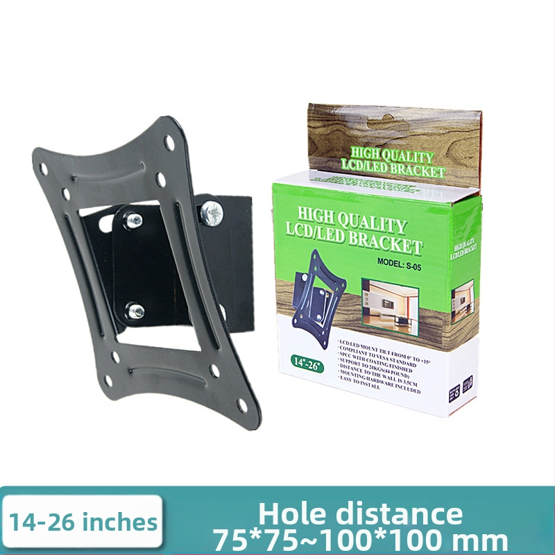 Suport monitor telescopic rotativ, montat pe perete, comutare ecran orizontală și verticală, universal, 17, 24, 27, 32 inch, montat pe perete