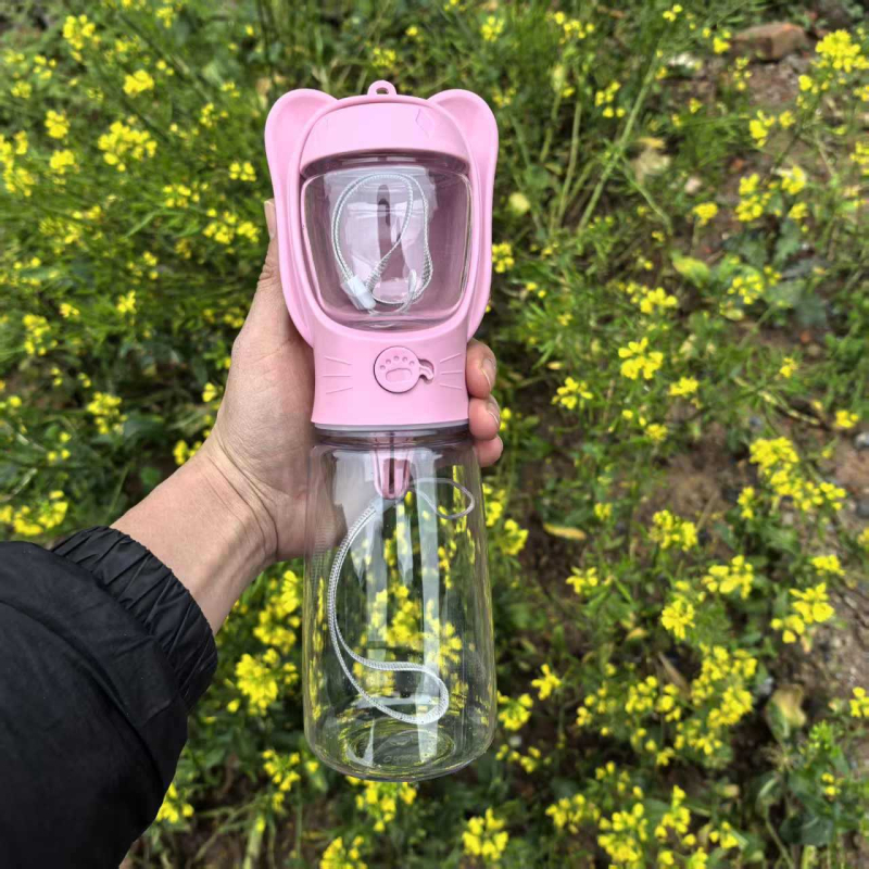 Kaheotstarbeline koerajoogikruus lemmikloomade veetoidukruus 2-ühes kaasaskantav kassi õues kasutatav veejoogikauss