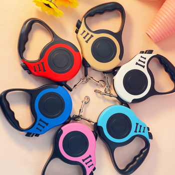 Μεσαίου και μικρού μεγέθους αλυσίδα για σκύλους, σχοινί για περπάτημα σκύλου, αυτόματη συσκευή λουριού για σκύλους, προμήθειες για κατοικίδια, σκύλους