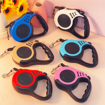 Μεσαίου και μικρού μεγέθους αλυσίδα για σκύλους, σχοινί για περπάτημα σκύλου, αυτόματη συσκευή λουριού για σκύλους, προμήθειες για κατοικίδια, σκύλους