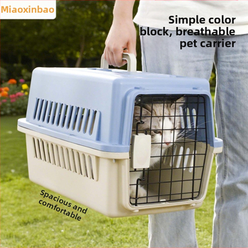 Kassidele mõeldud lennufirma puur, kassi transportimiseks mõeldud konteiner, suure mahutavusega autosse kinnitatav koerapuur, kaasaskantav lemmikloomade transpordikast väikestele ja keskmise suurusega koertele