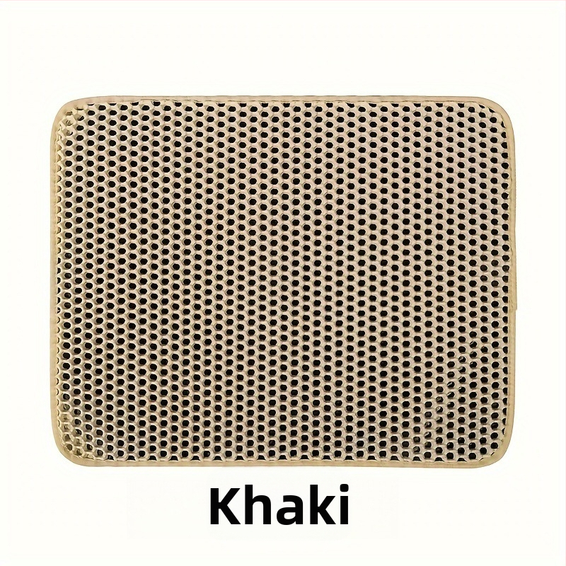 Temu väliskaubanduse allika tehase otsetarnimise kahekihiline kassiliivamatt määrdumisvastane liivakast lemmikloomamatt kassi- ja koeramatt