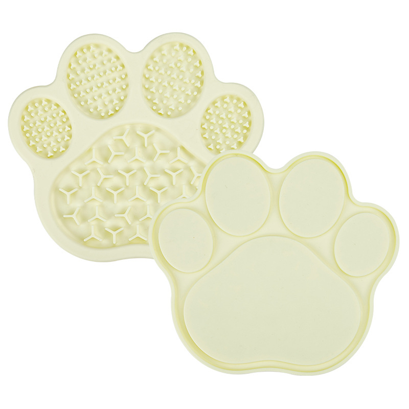 Piiriülene uus silikoonist aeglase toidu lakkumispadi lemmikloomade õhtusöögitaldriku lakkumispadi koputusvastane kasside söögitaldrik lemmikloomatarbed