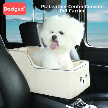 Keskjuhtimisega autokuut lemmiklooma autokuut väikese koera auto koera turvatool kassi esiosa autosõidu artefakt