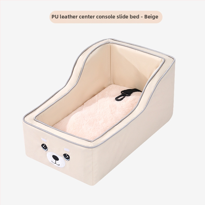 Keskjuhtimisega autokuut lemmiklooma autokuut väikese koera auto koera turvatool kassi esiosa autosõidu artefakt